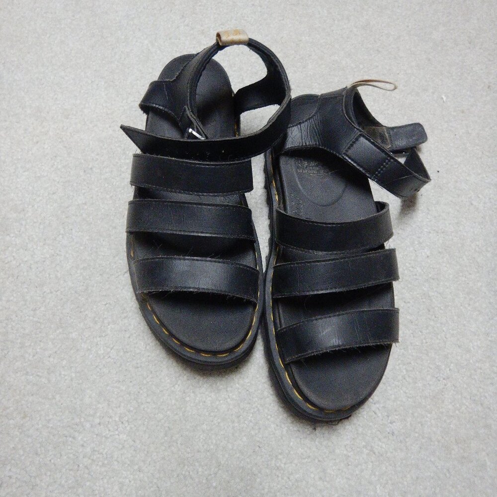 Doc Marten Black Sandals